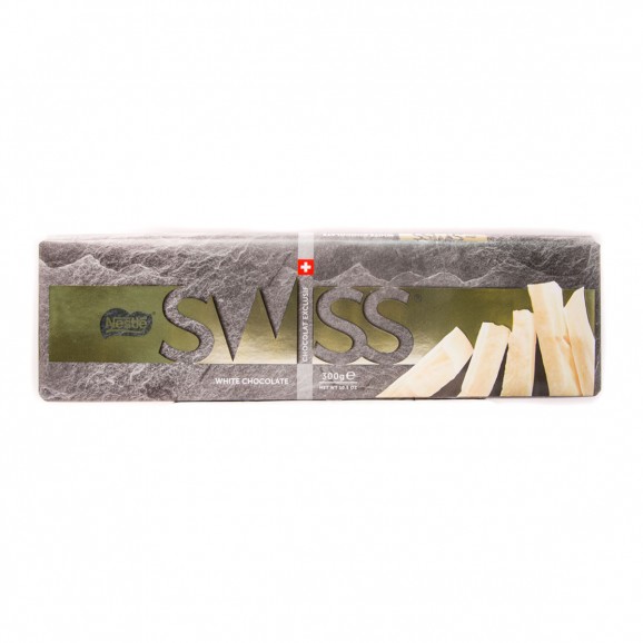 Chocolate blanco suizo, 300 g. Nestlé