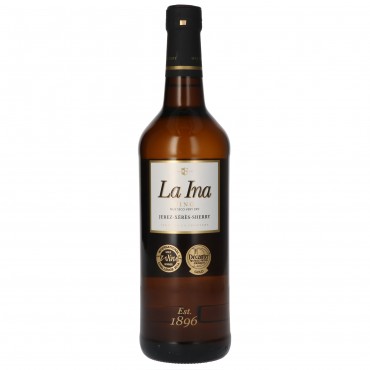 Xérès fin et sec, 75 cl. La Ina