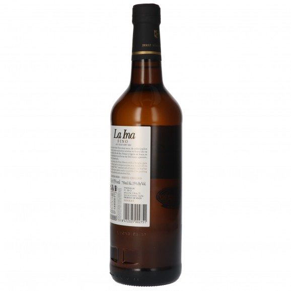 Jerez fino y seco, 75 cl. La Ina