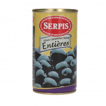 Olives noires, 300 g. Serpis