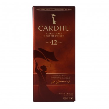 Whisky de malta de 12 anys, 70 cl. Cardhu