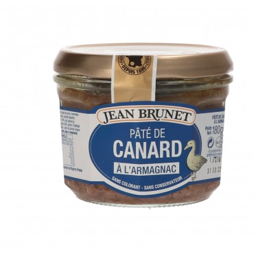 Foie gras de canard, 180 g. Jean Brunet