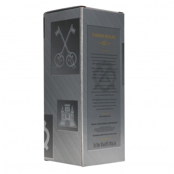 CHIVAS WHISKY ESCOCES 12 ANYS 70CL