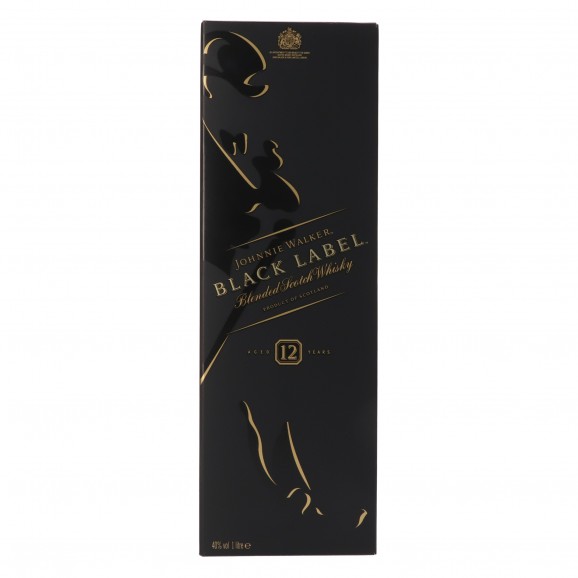 JOHNNIE WALKER BLACK WHISKY 1L