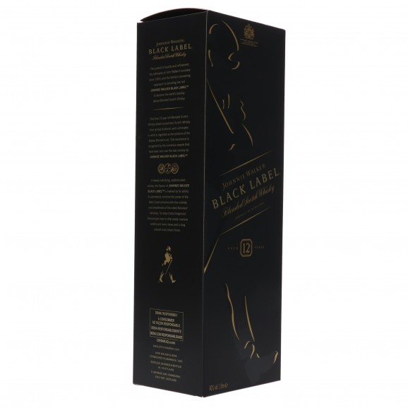 JOHNNIE WALKER BLACK WHISKY 1L