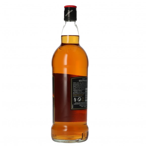 100 PIPERS WHISKY 1L