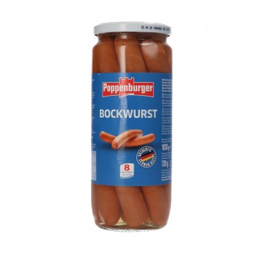 Saucisses de Francfort, 720 g. Poppenburger