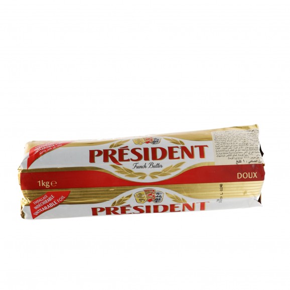 Beurre, 1 kg. Président