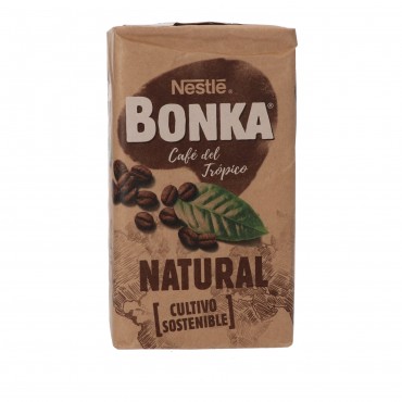 Café moulu nature, 250 g. Bonka