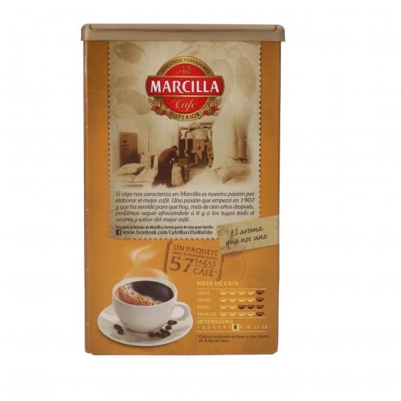 Cafè molt natural, 250 g. Marcilla