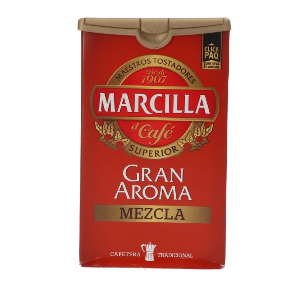 Mélange de café moulu naturel et torréfié, 250 g. Marcilla