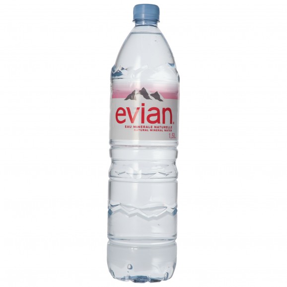 Aigua, 1,5 l. Evian