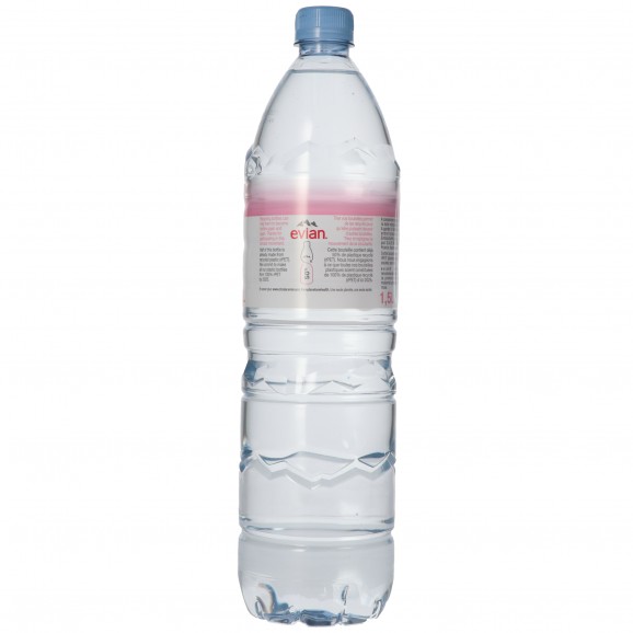 Agua, 1,5 l. Evian