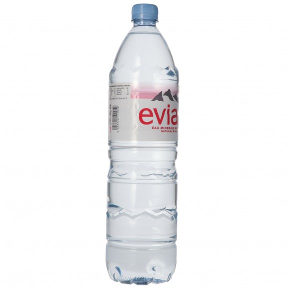 Agua, 1,5 l. Evian