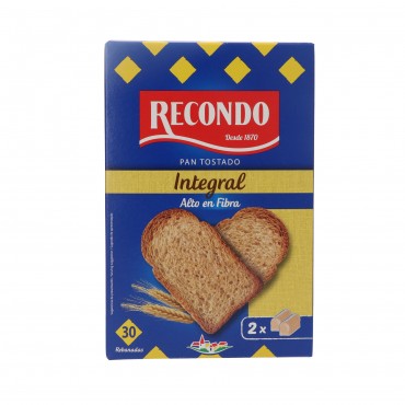 RECONDO PAN TOSTADO INTEGRAL 260G