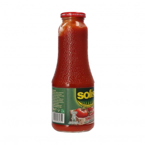 Salsa de tomate frito, 725 g. Solis