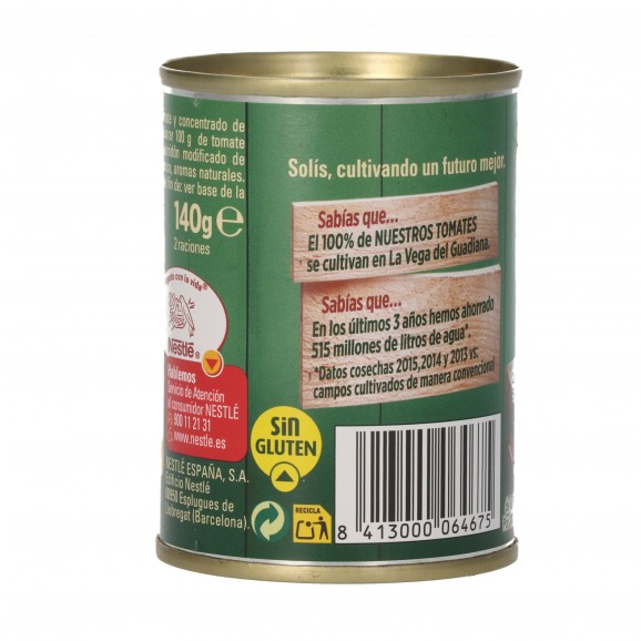 Salsa de tomàquet fregit, 140 g. Solis