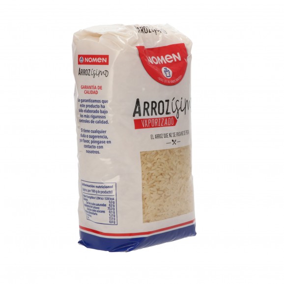 Arròs vaporitzat, 1 kg. Nomen