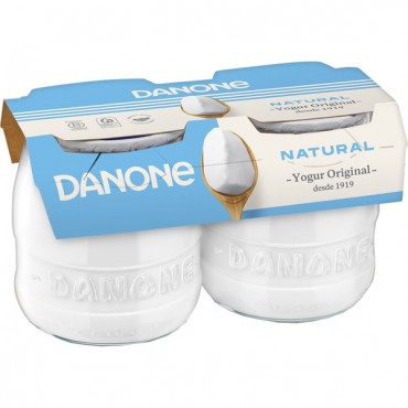 DANONE ORIGINAL NATURAL 135G X 2U.