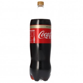 Refresco de cola Coca Cola zero sin cafeína botella 2 l.