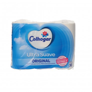 Paper higiènic ultrasuau, 12 unitats. Colhogar