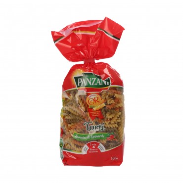 Torsades aux légumes, 500 g. Panzani