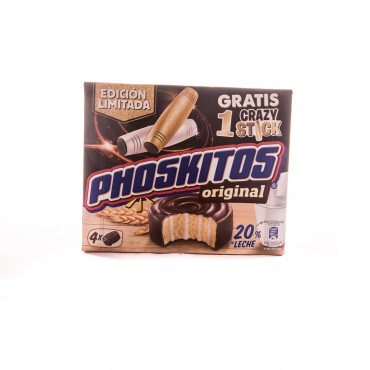 Pastissets de xocolata, 160 g. Phoskitos