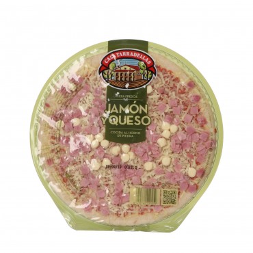 TARRADELLAS PIZZA JAMON/QUESO 405G