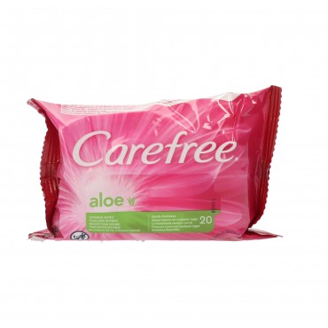 Lingettes intimes, 20 unités. Carefree