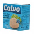 Tonyina clara en oli vegetal, 80 g. Calvo