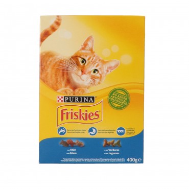 Menjar per a gat de tonyina i verdures, 400 g. Friskies