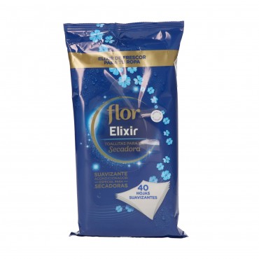Lingettes pour sèche-linge, 40 unités. Flor