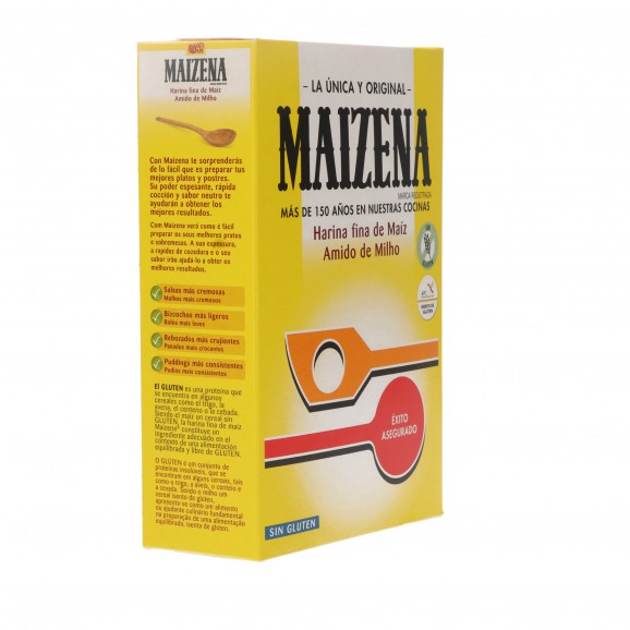 Harina de maíz, 400 g. Maizena