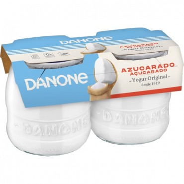 DANONE ORIGINAL NATURAL AZUCAR 135GX2U.