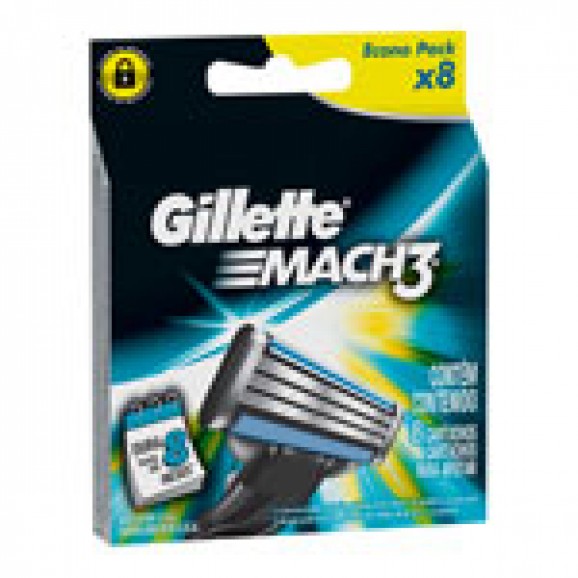 GILLETTE MACH3 RECHARGE X8
