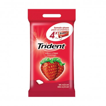 TRIDENT XICLETS DRAGEA MADUIXA 14,5G X 4