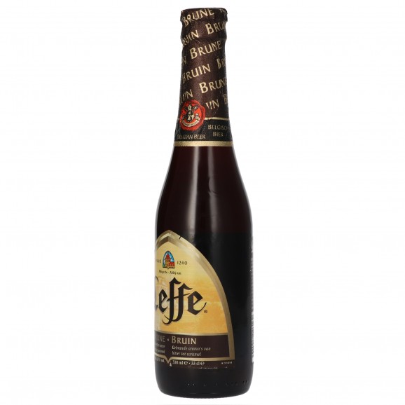 Cerveza negra, 33 cl. Leffe