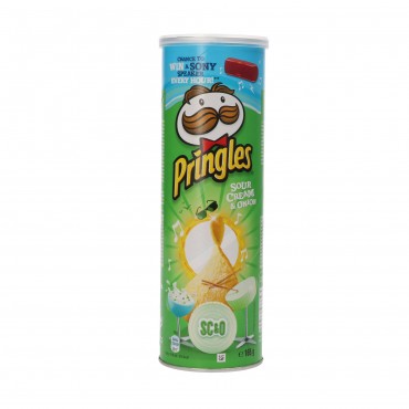 Chips de pommes de terre aux oignons, 165 g. Pringles