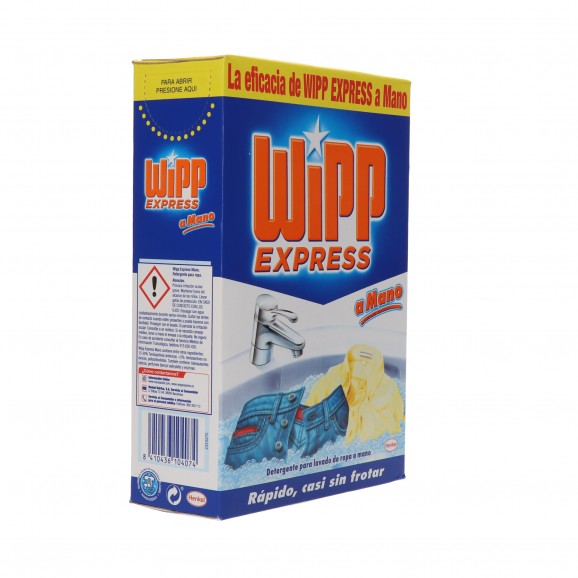 Detergente para lavar a mano en polvo, 470 g. Wipp Express