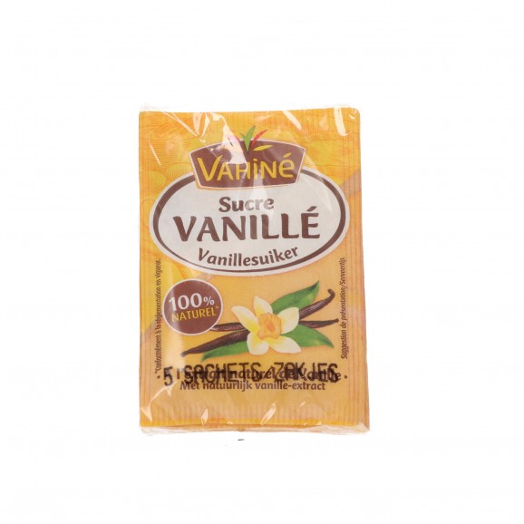 Azúcar de vainilla natural, 5 unidades. Vahine
