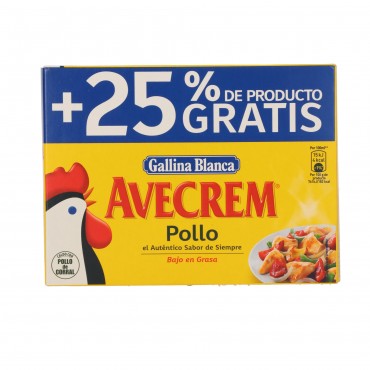 Bouillon cube Avecrem, 12 unités 120 g. Gallina Blanca