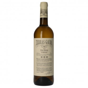 Vi blanc albarinyo, 75 cl. Terras Gauda