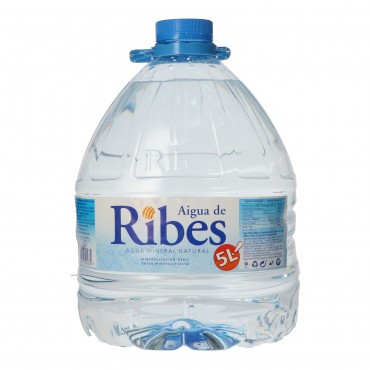 Aigua, 5 l. Ribes