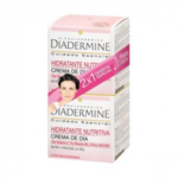Crème hydratante pour le visage pour peaux sèches et sensibles, 50 ml. Diadermine
