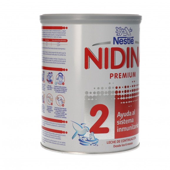 Llet infantil Nidina 2 Premium, 800 g. Nestlé