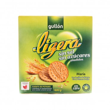 Galetes maria lleugeres, 600 g. Gullon