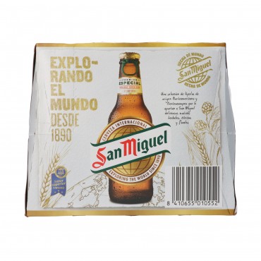Bière, 12 unités de 25 cl. San Miguel