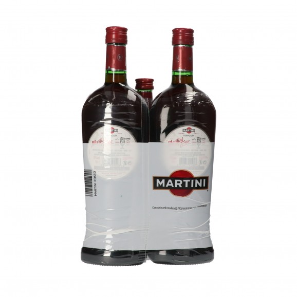 Vermut negre, 2 unitats d'1 l. Martini