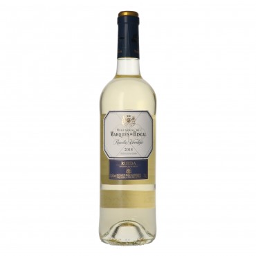 MARQUES RISCAL BLANCO RUEDA 75CL
