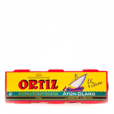 ORTIZ THON BLANC HUILE OLIVE 92G X3U.
